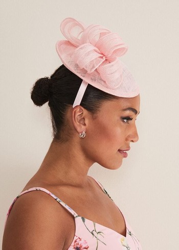 Phase Eight Pink Bow Fascinator Hats Rose/Pink USA | 5437126-XD